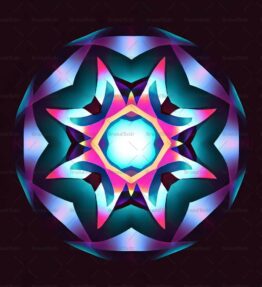 Abstraktes Kaleidoskop